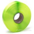 Fio de tecido têxtil FDY tingido de verde de alta resistência